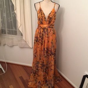 NWT maxi dress large